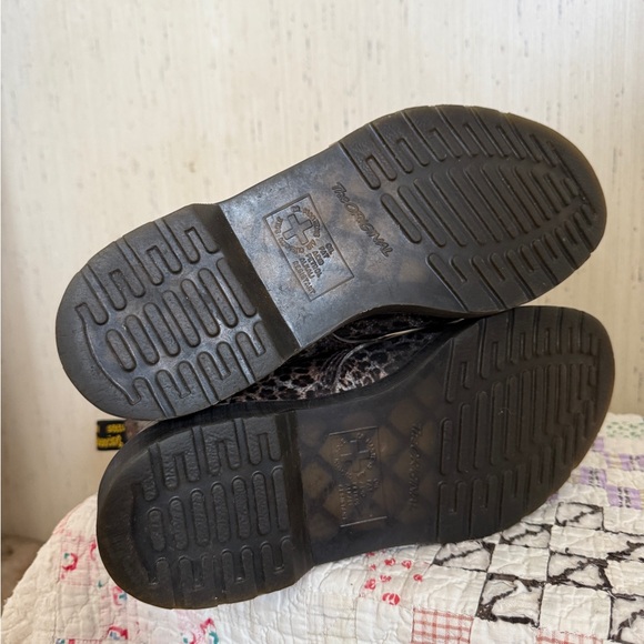 Dr Martens Cheetah Print Boots - Picture 5 of 6